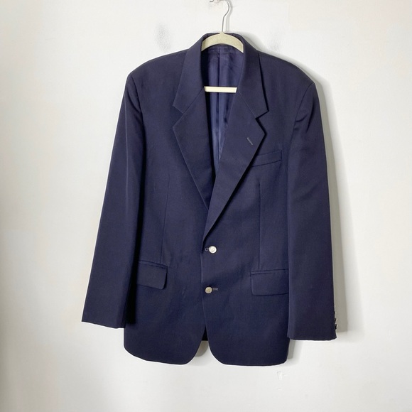 Jean-Paul Germain Paris Mens Size 40 Regular 100% Pure Wool Button Jacket Blazer - Picture 1 of 8